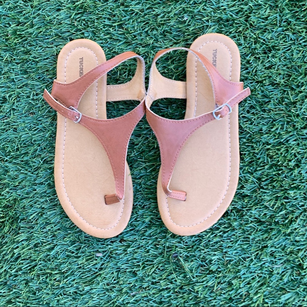 Tucker Tate Cognac Laney Sandals